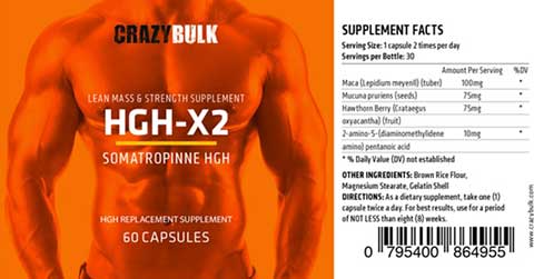 HGHx2 Ingredients